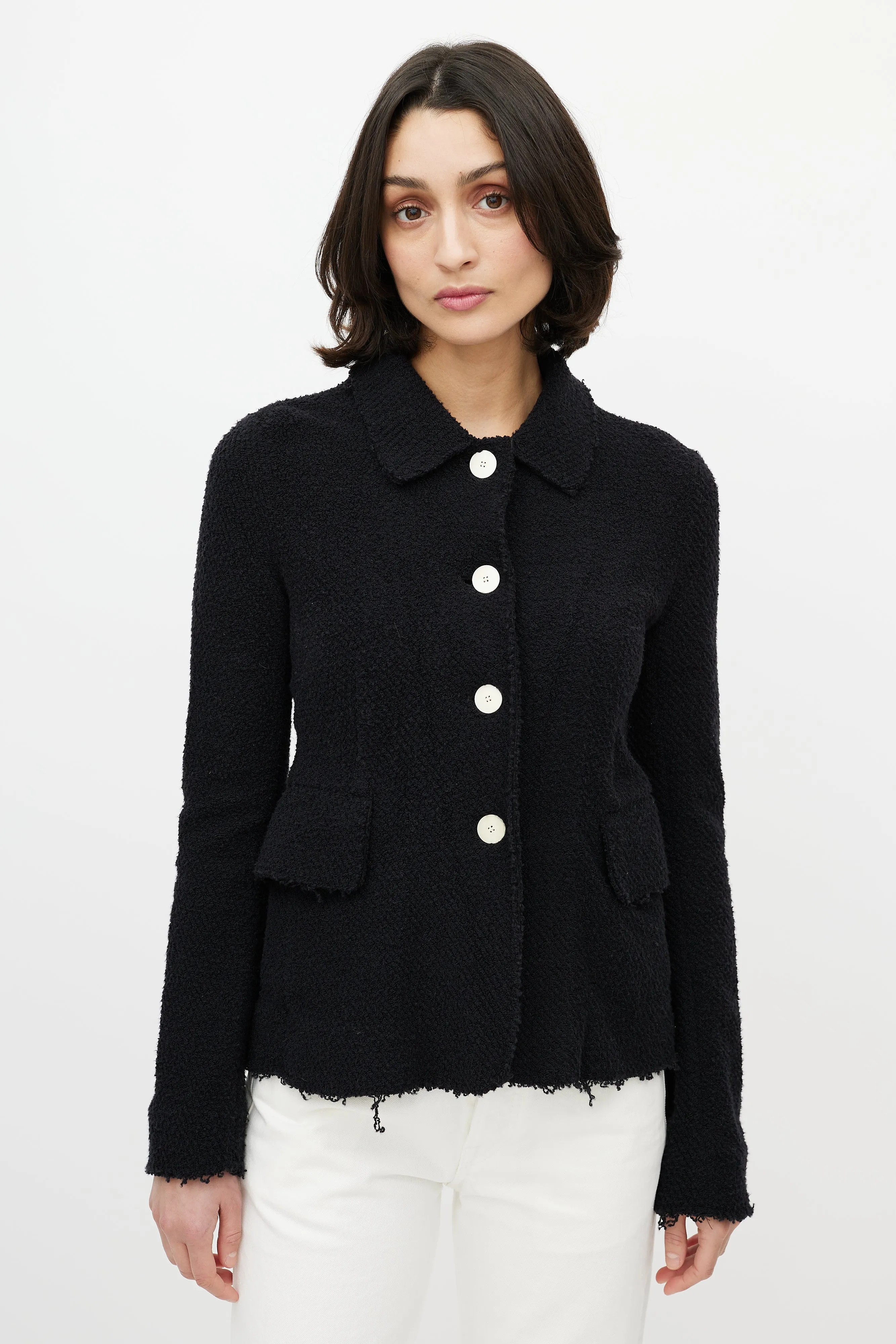 Black Boucle Annica Jacket