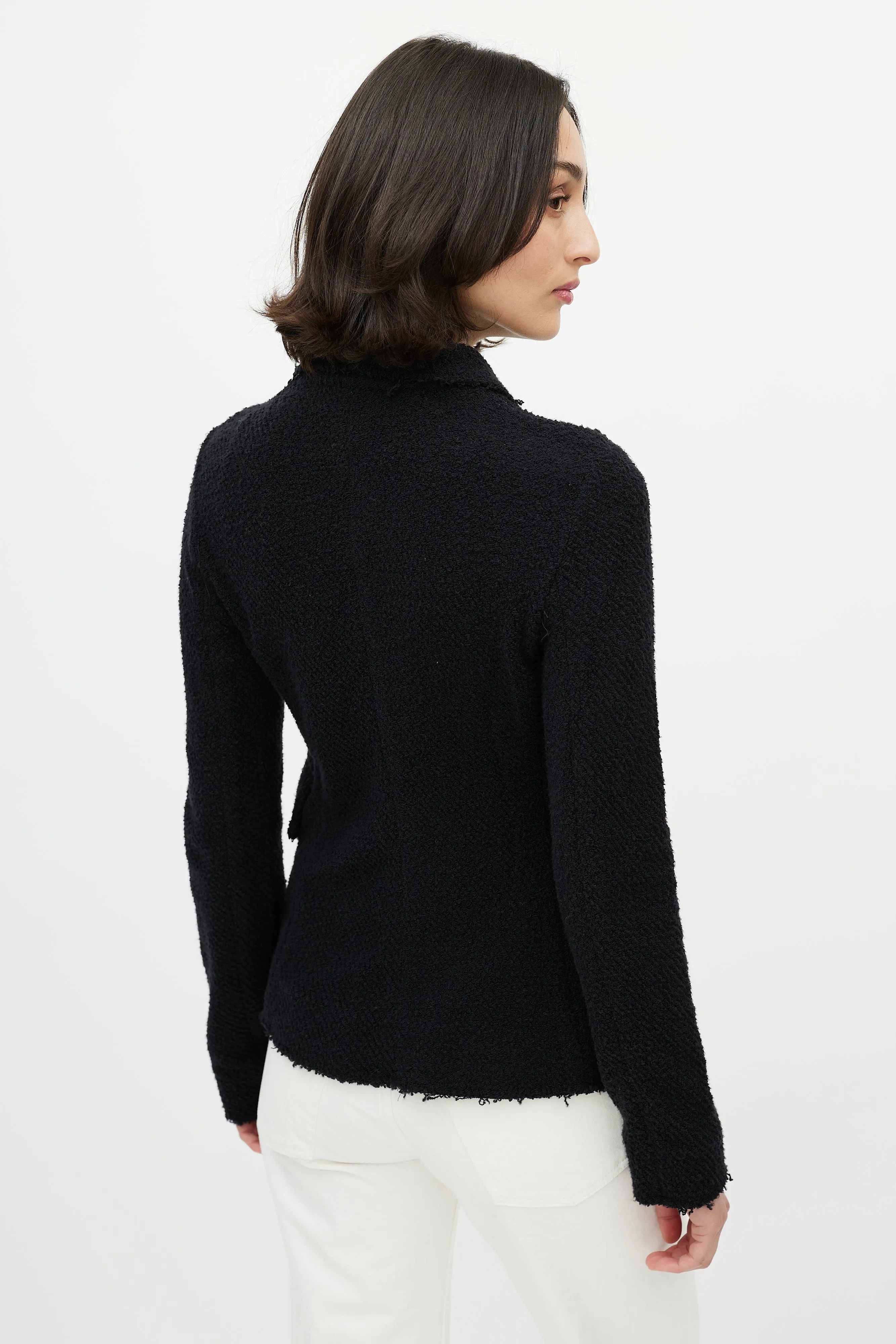 Black Boucle Annica Jacket