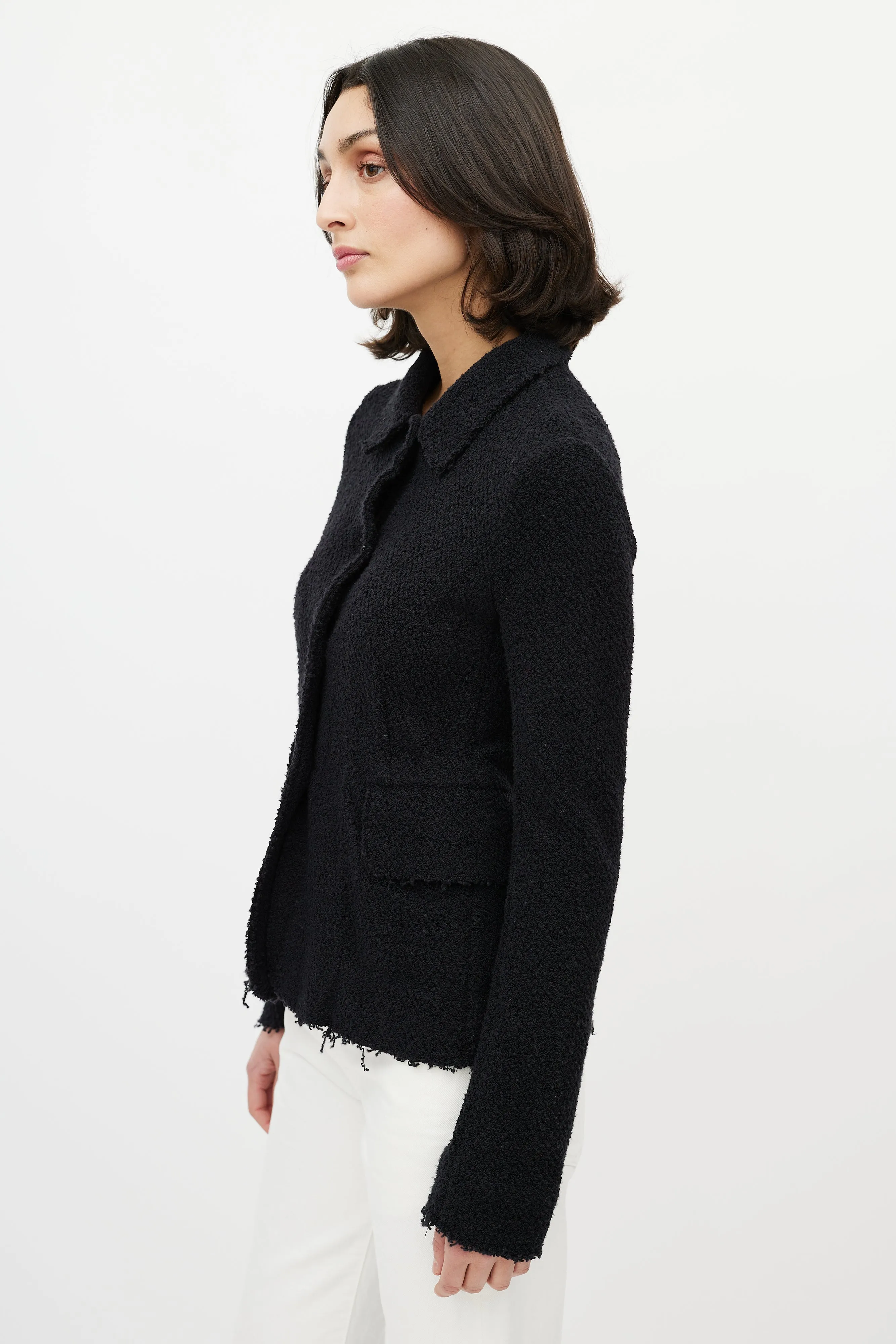Black Boucle Annica Jacket