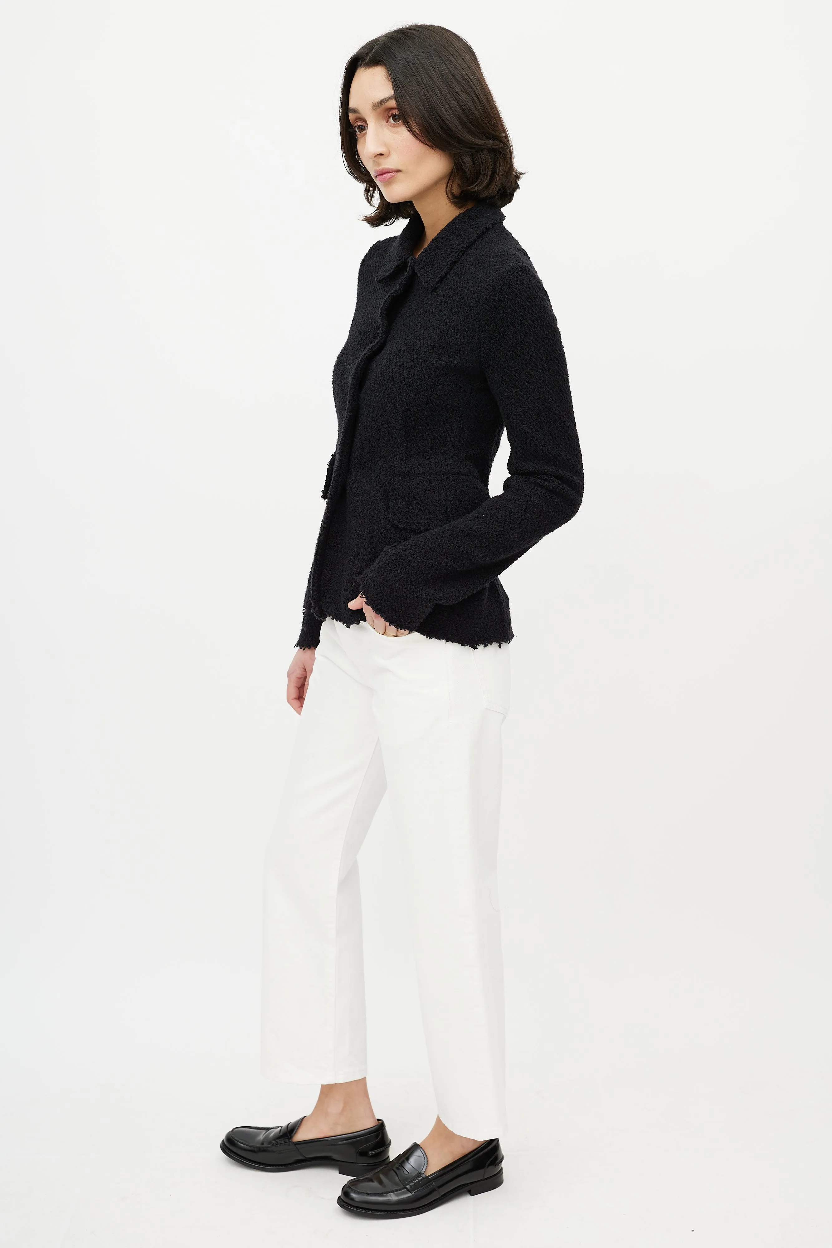 Black Boucle Annica Jacket