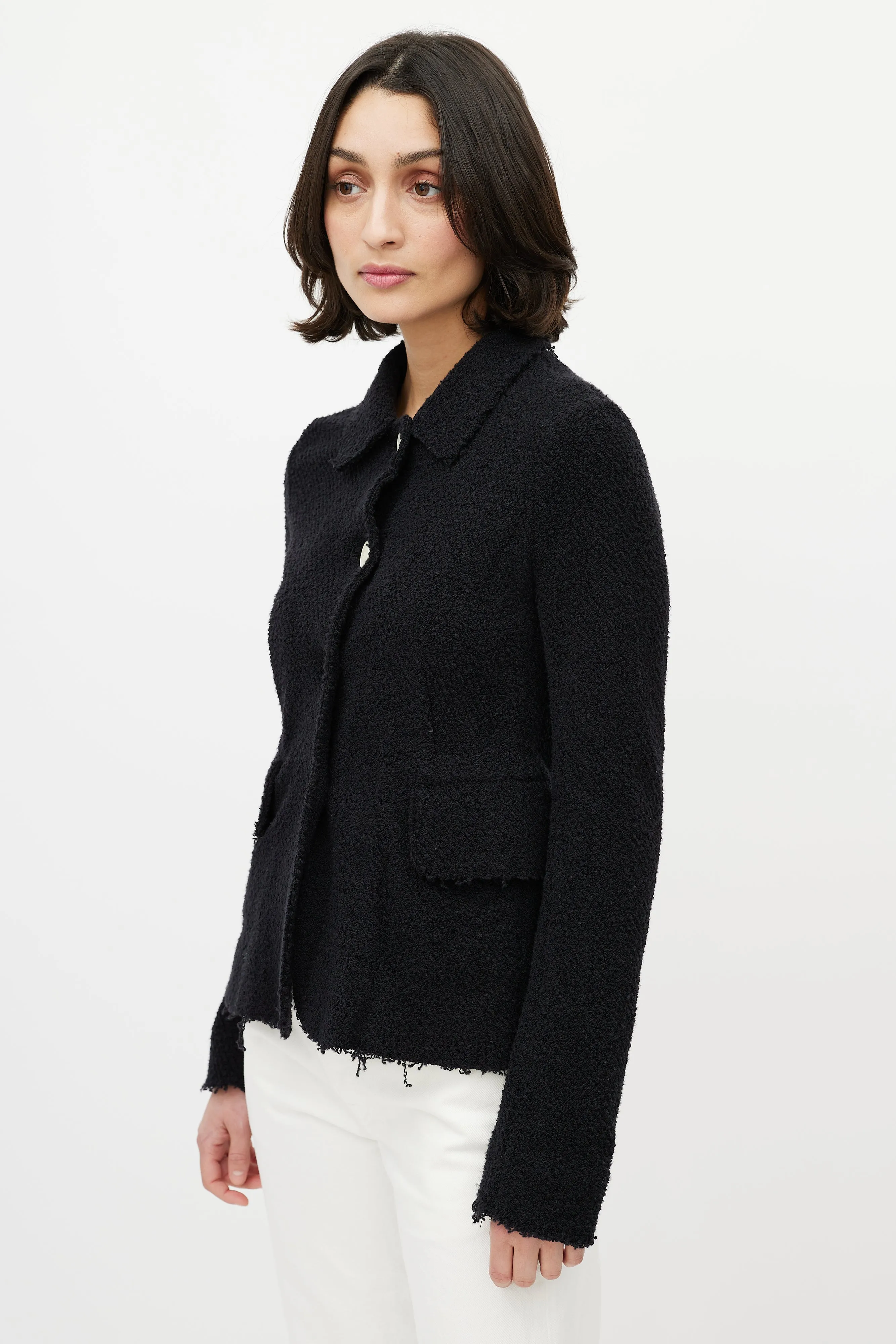 Black Boucle Annica Jacket