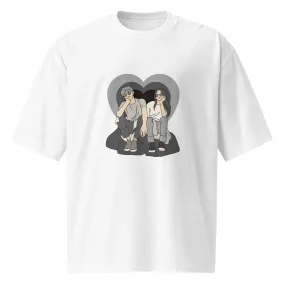 DUO MODERN "The Young Lovers" Oversized Heavyweight T-shirt