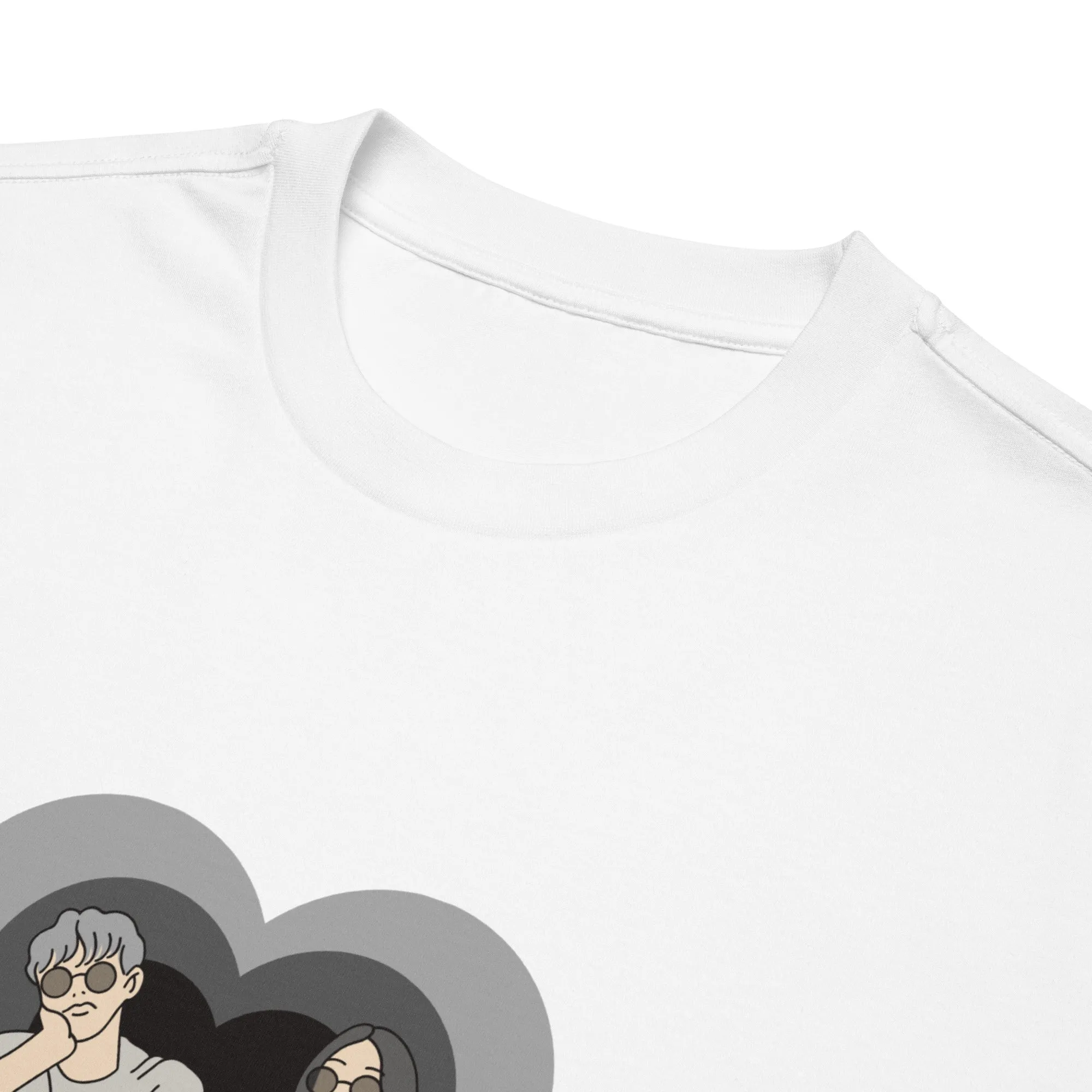 DUO MODERN "The Young Lovers" Oversized Heavyweight T-shirt