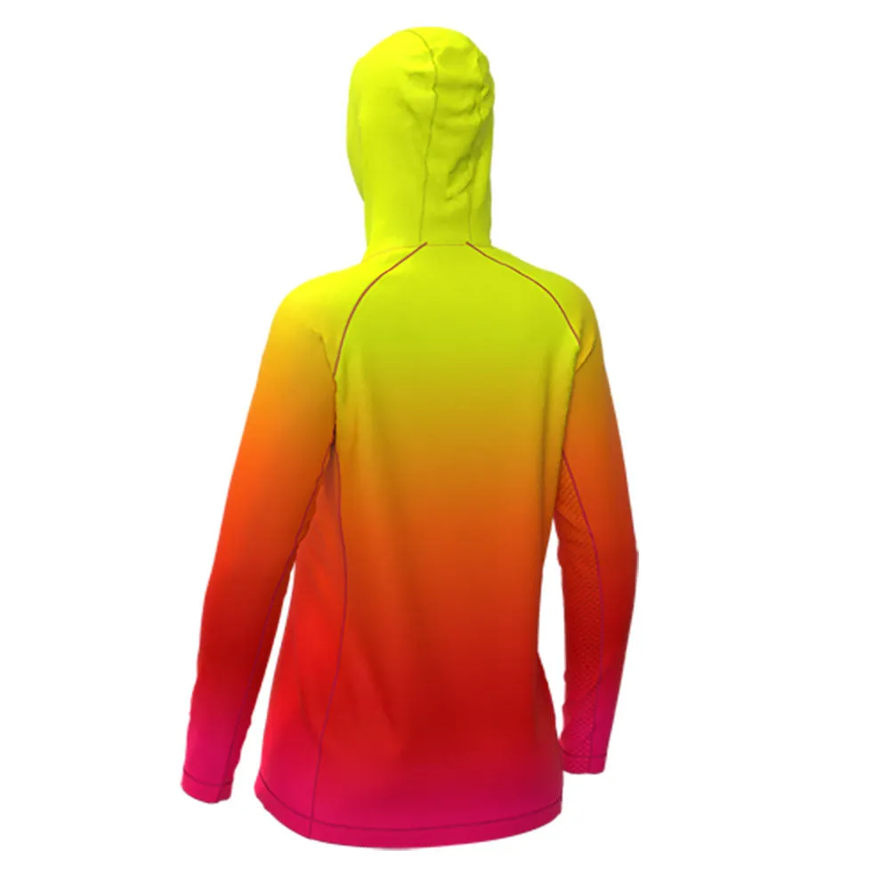FXR Rush Air UPF PO Hoodie Surf Style Orange
