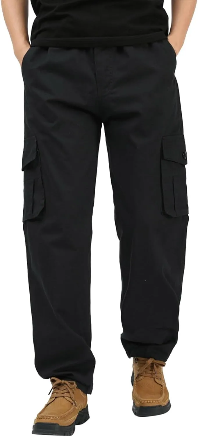Men's Athletic Pants Pajama Work Linen Athletic Bike Swim Riding with Pockets Motorcycle Summer Cloth Football Travel