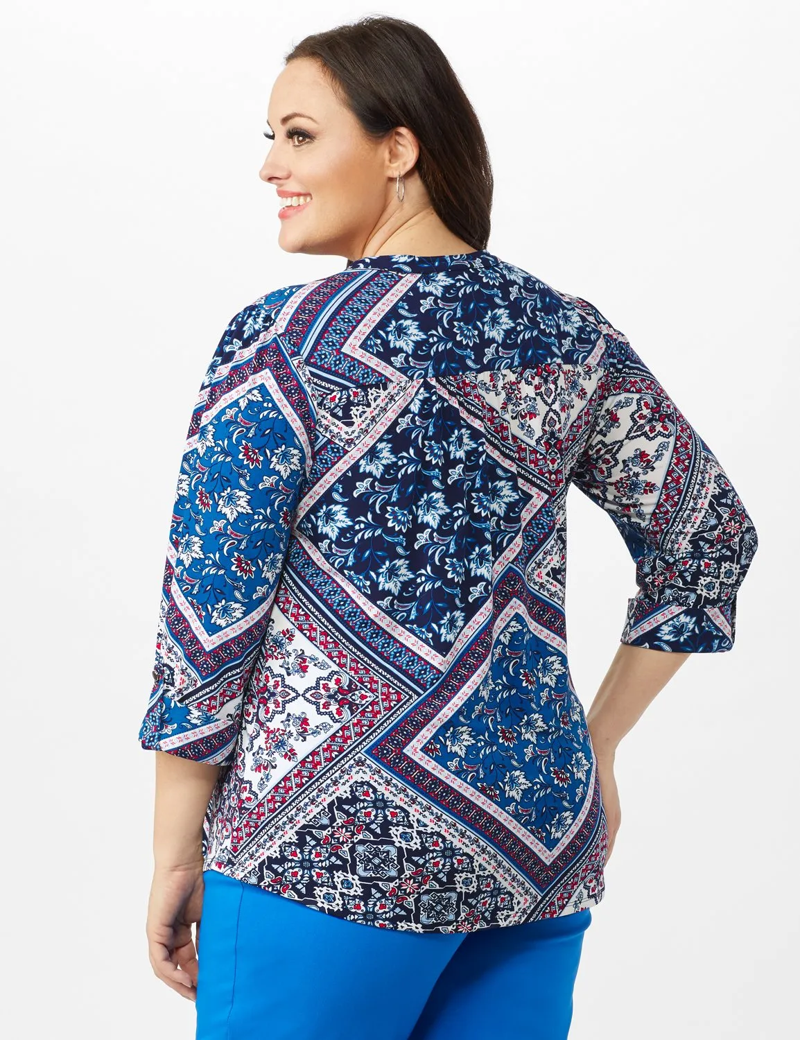Patchwork Pintuck Popover