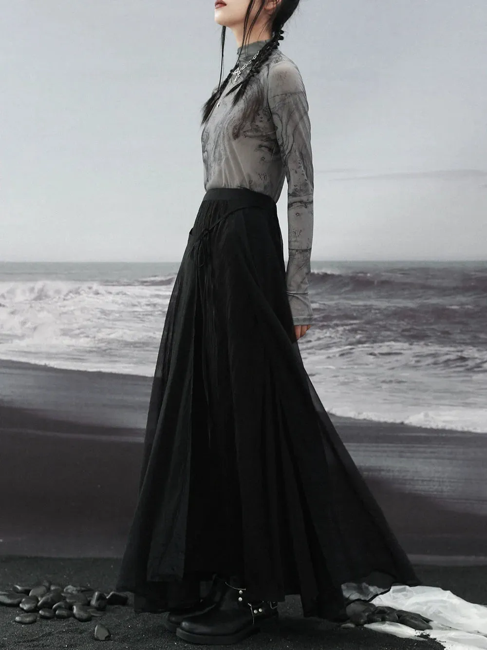 Patchwork Retro Skirt