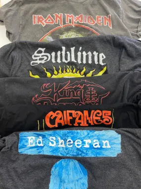 Upcycled Concert T-shirt Crossbody