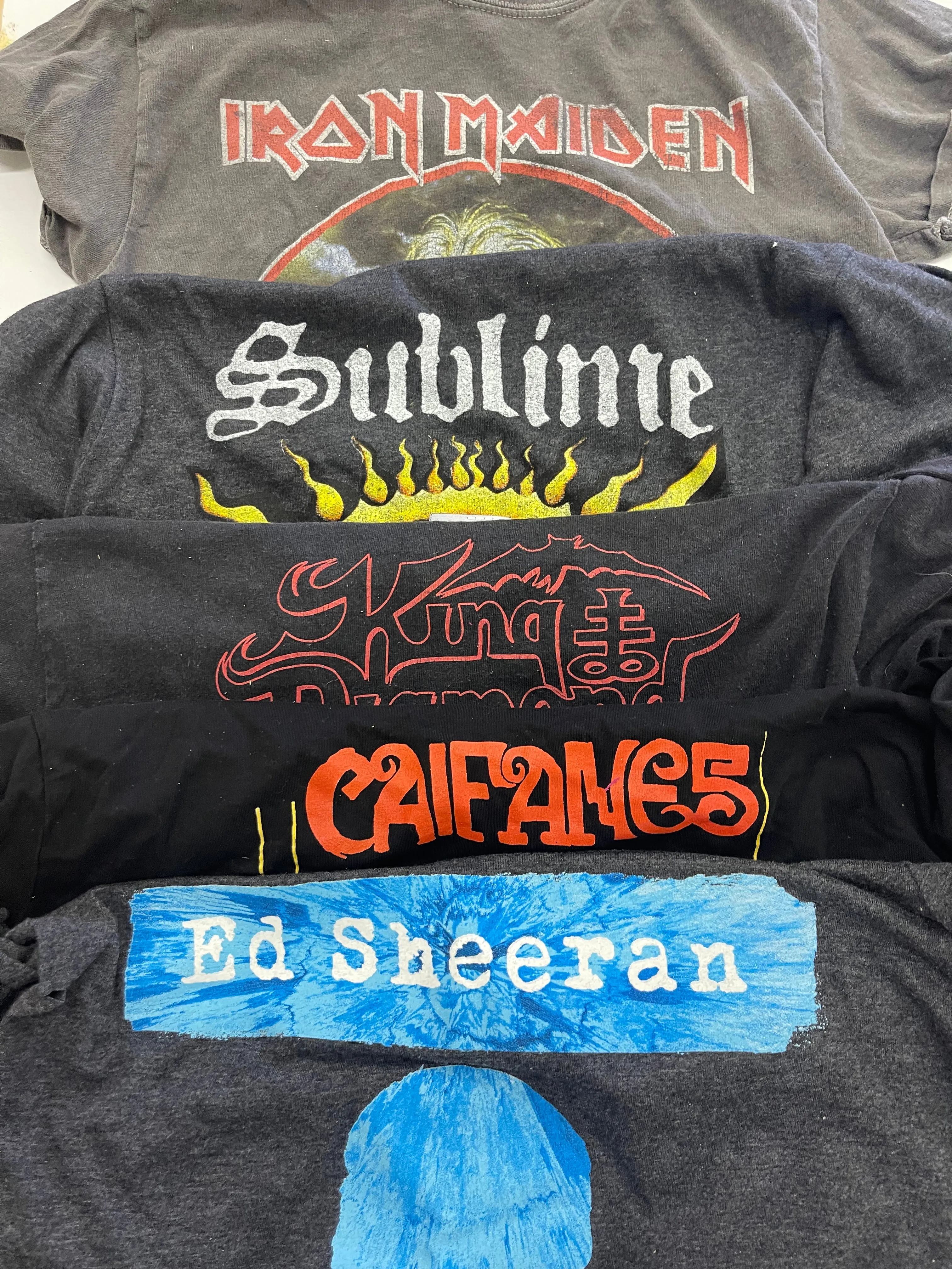 Upcycled Concert T-shirt Crossbody
