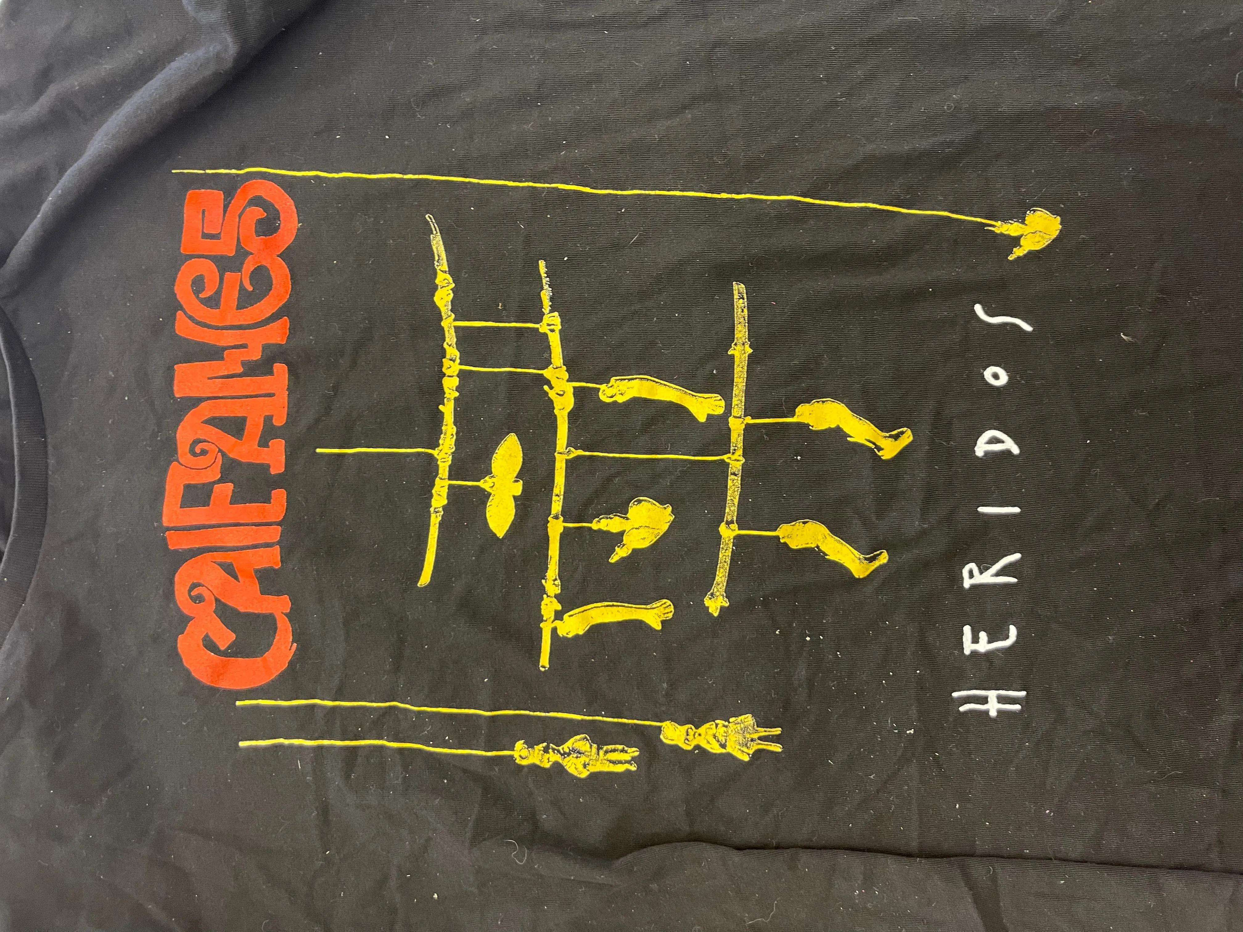 Upcycled Concert T-shirt Crossbody
