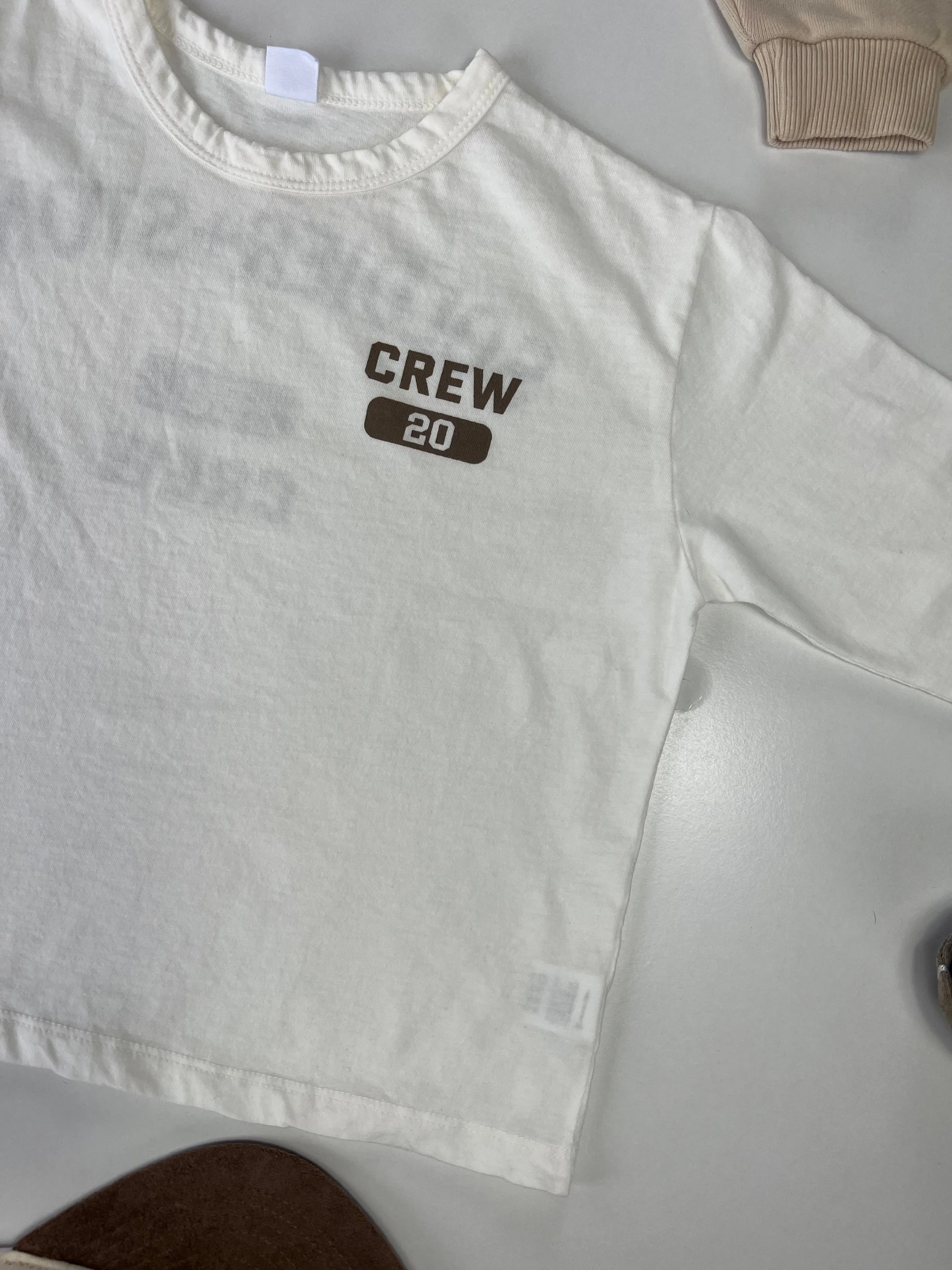 White Crew: Long Sleeve